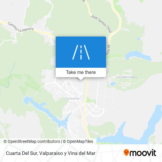 Cuarta Del Sur map