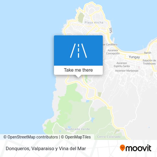 Donqueros map