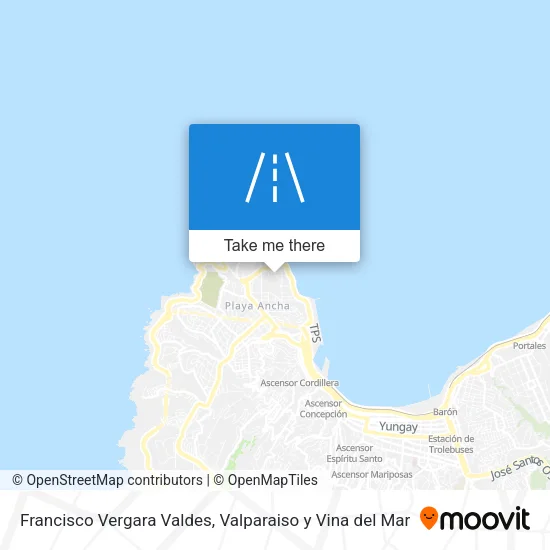 Francisco Vergara Valdes map
