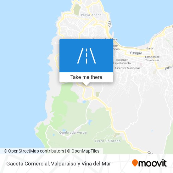 Gaceta Comercial map