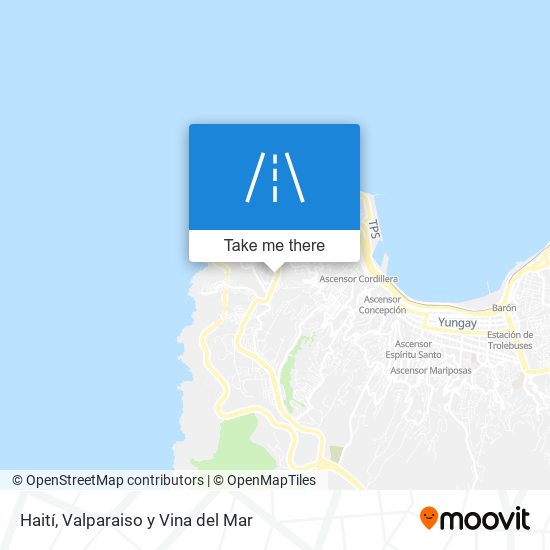 Haití map