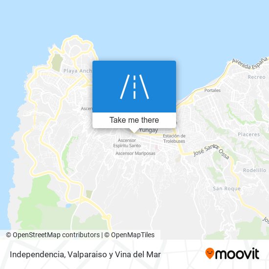 Independencia map