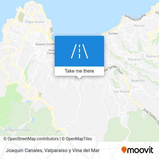 Mapa de Joaquín Canales