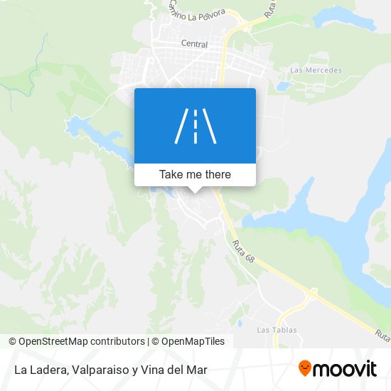 La Ladera map