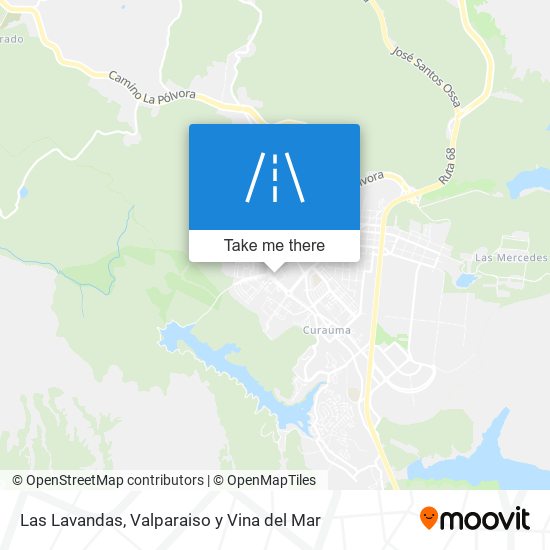 Mapa de Las Lavandas