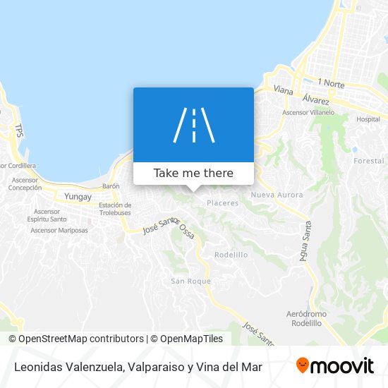 Leonidas Valenzuela map