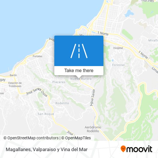 Magallanes map