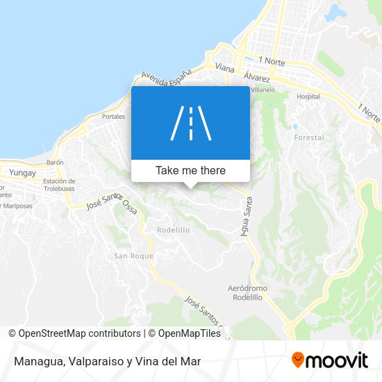 Mapa de Managua