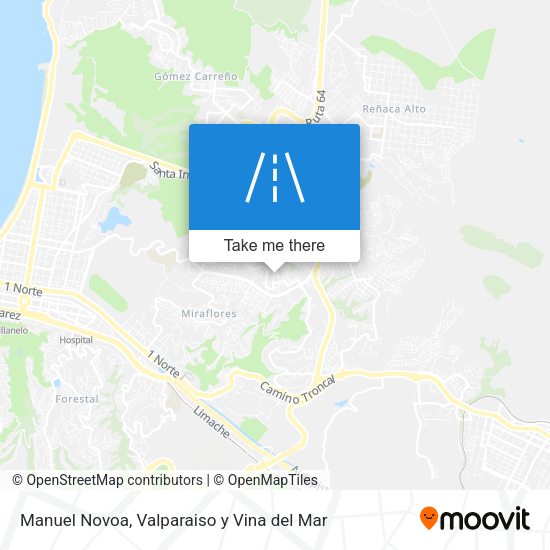 Mapa de Manuel Novoa