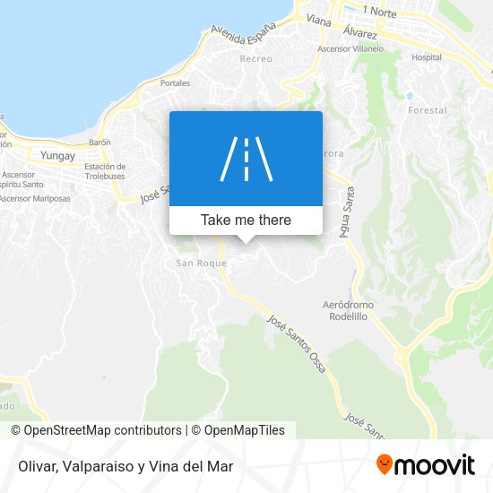 Olivar map