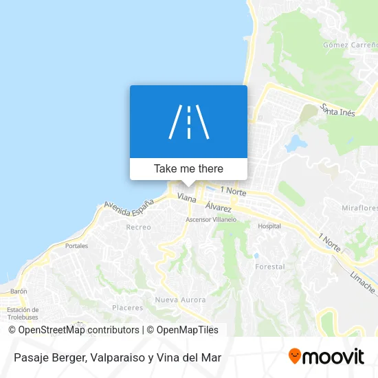 Mapa de Pasaje Berger