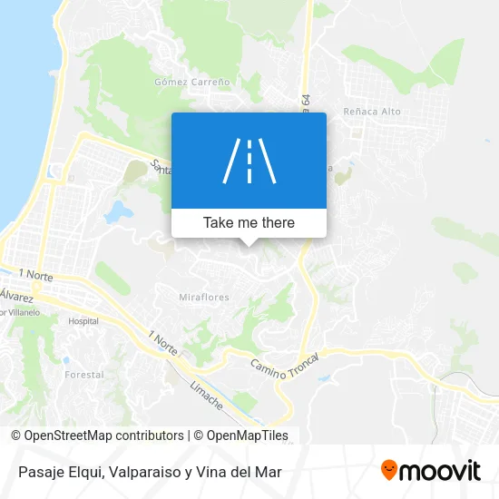 Mapa de Pasaje Elqui