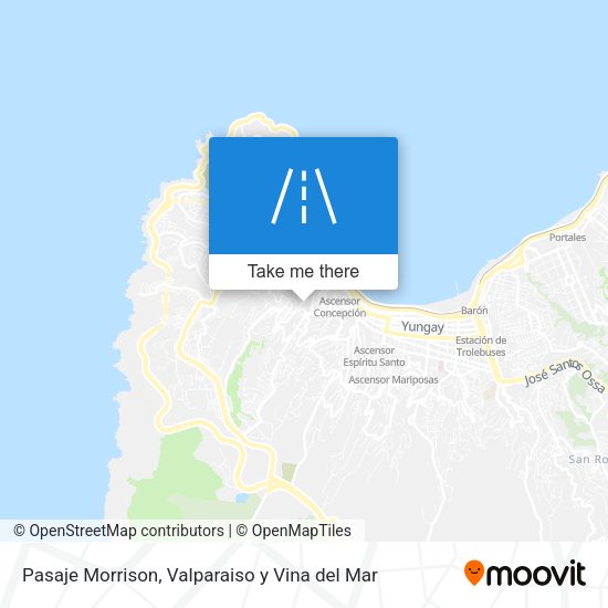 Pasaje Morrison map