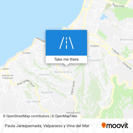 Mapa de Paula Jaraquemada
