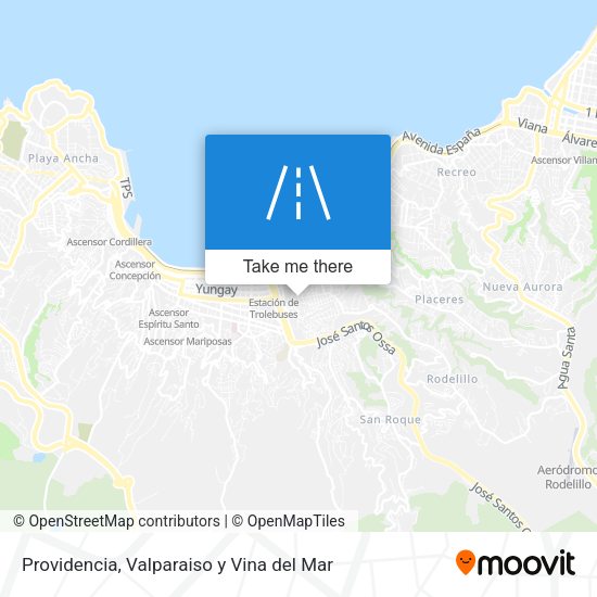 Providencia map