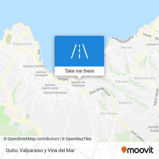 Mapa de Quito