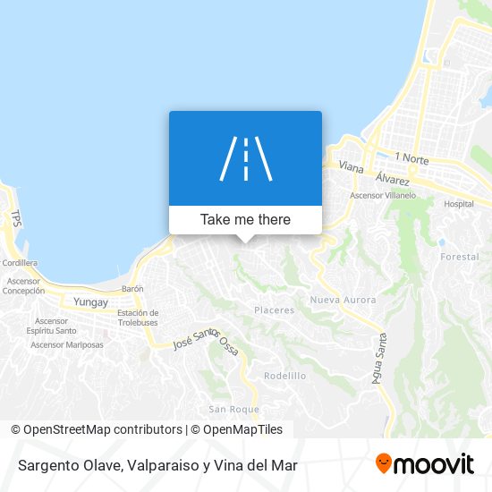 Sargento Olave map