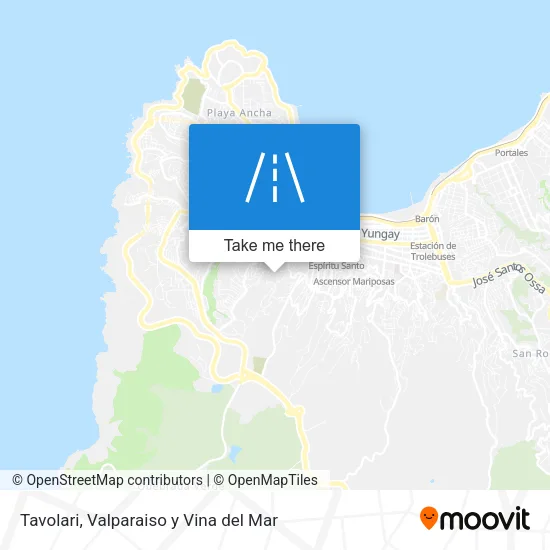 Tavolari map