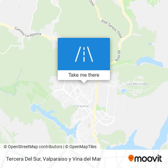 Tercera Del Sur map