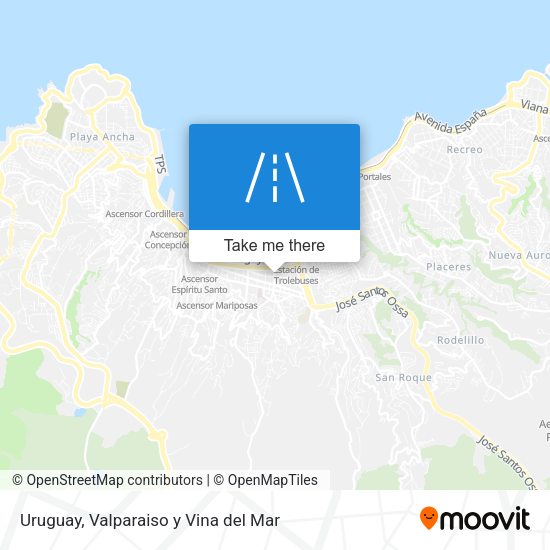 Uruguay map