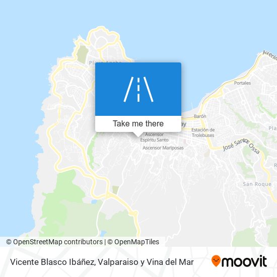 Vicente Blasco Ibáñez map