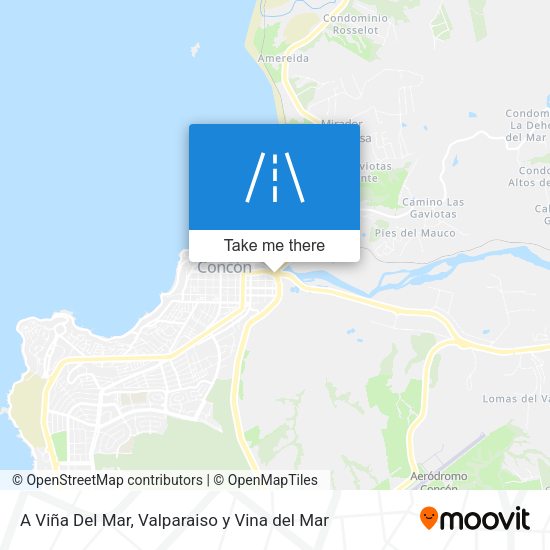 A Viña Del Mar map
