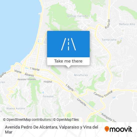 Mapa de Avenida Pedro De Alcántara