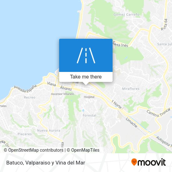 Mapa de Batuco