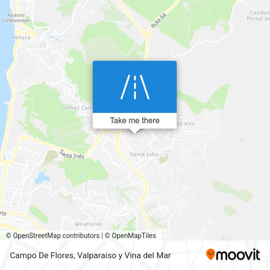Campo De Flores map