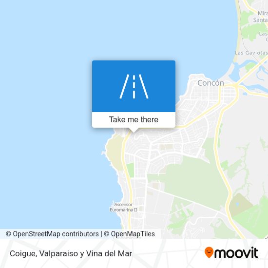 Coigue map