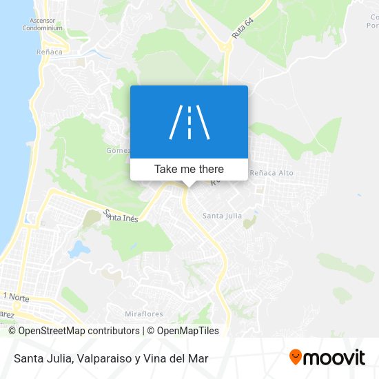 Santa Julia map