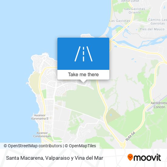 Santa Macarena map