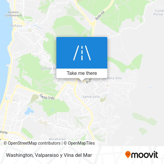 Washington map