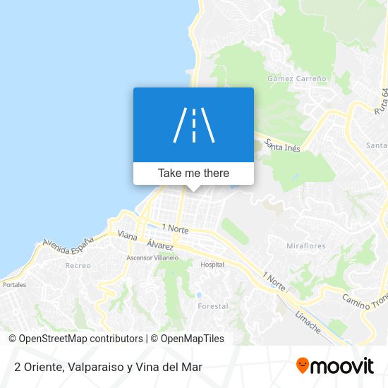 2 Oriente map