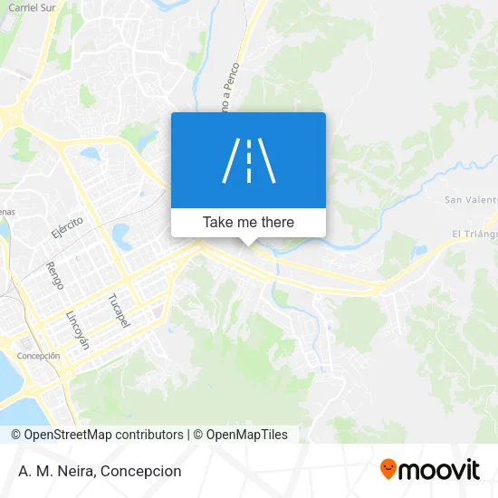 Mapa de A. M. Neira