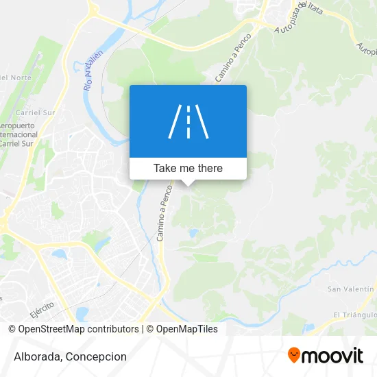 Mapa de Alborada