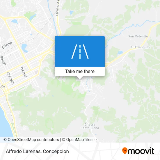 Alfredo Larenas map