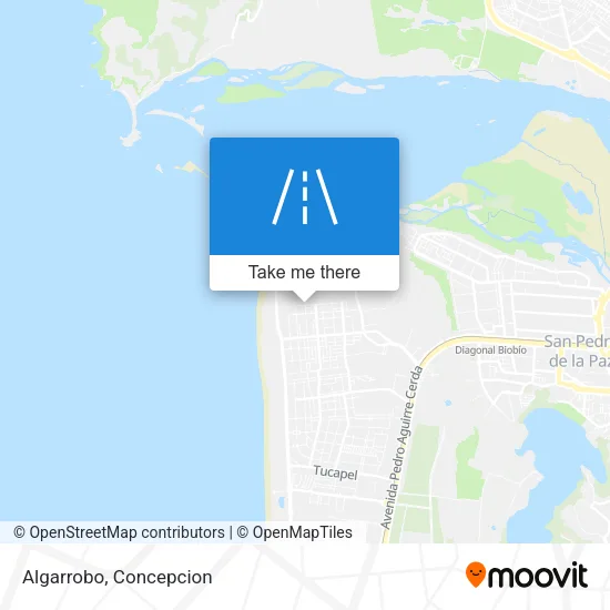 Algarrobo map