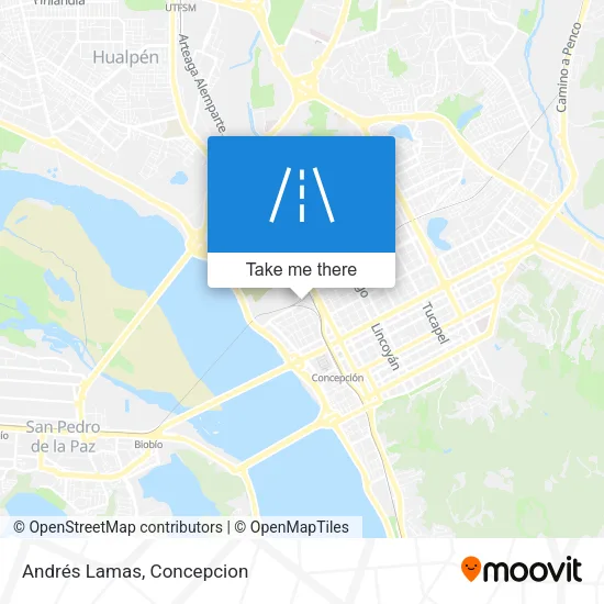 Andrés Lamas map