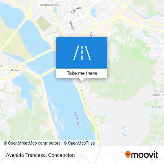 Mapa de Avenida Francesa