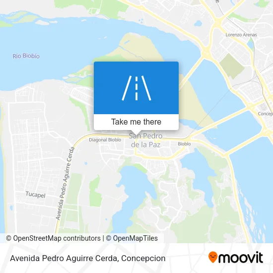 Avenida Pedro Aguirre Cerda map