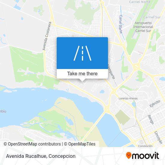 Mapa de Avenida Rucalhue