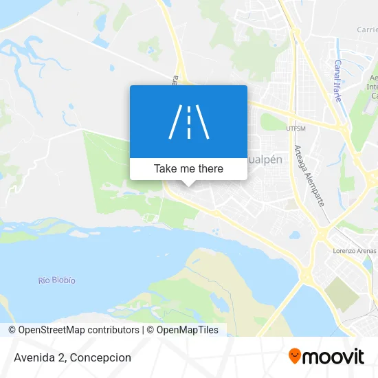 Avenida 2 map