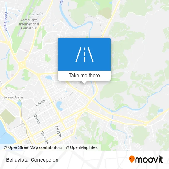 Bellavista map