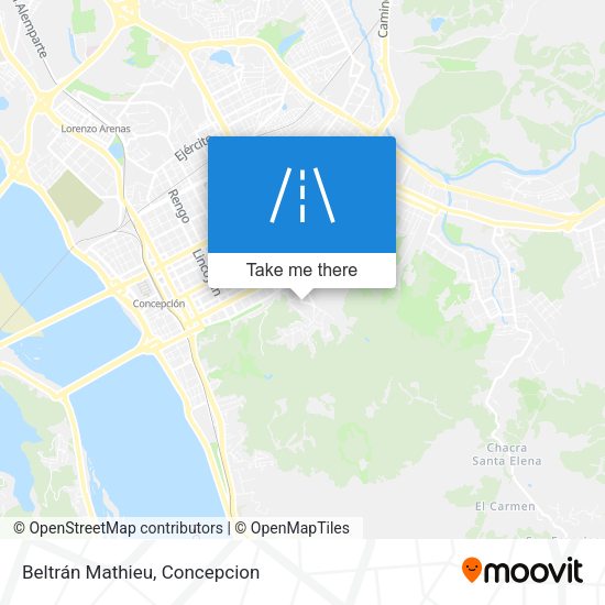 Mapa de Beltrán Mathieu