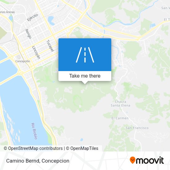 Mapa de Camino Bernd