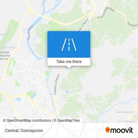 Mapa de Central