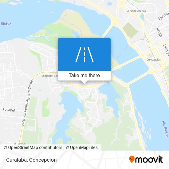 Curalaba map
