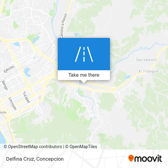 Delfina Cruz map