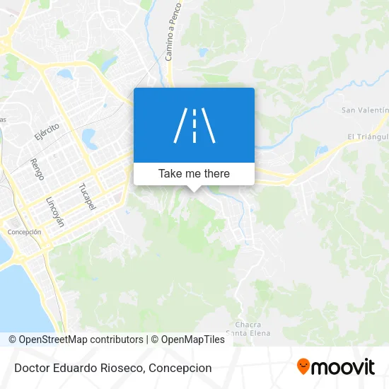 Doctor Eduardo Rioseco map